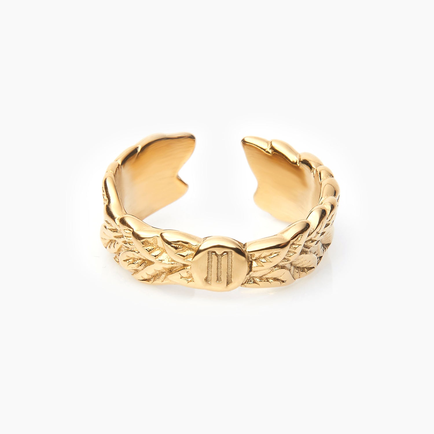 Gouden Lauwerkrans Ring