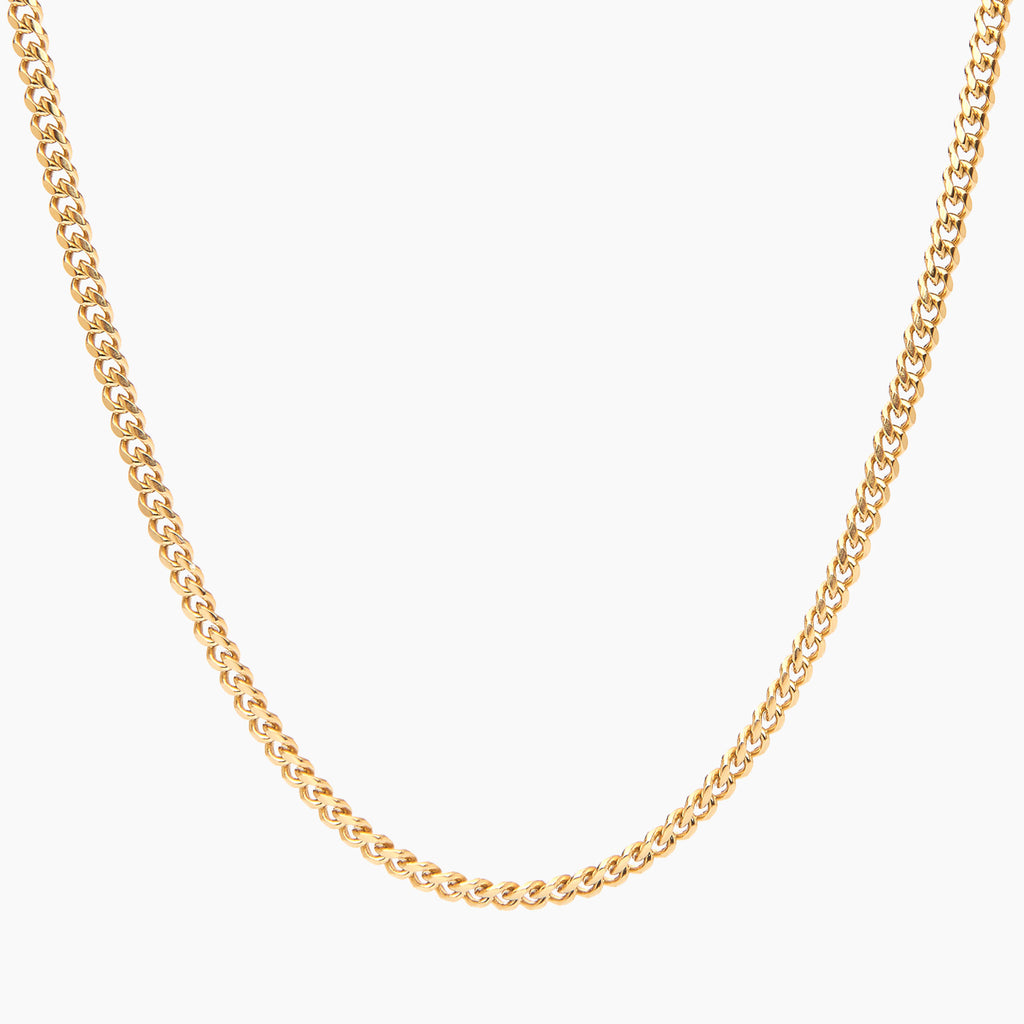 Cuban Chain Gold - 4mm