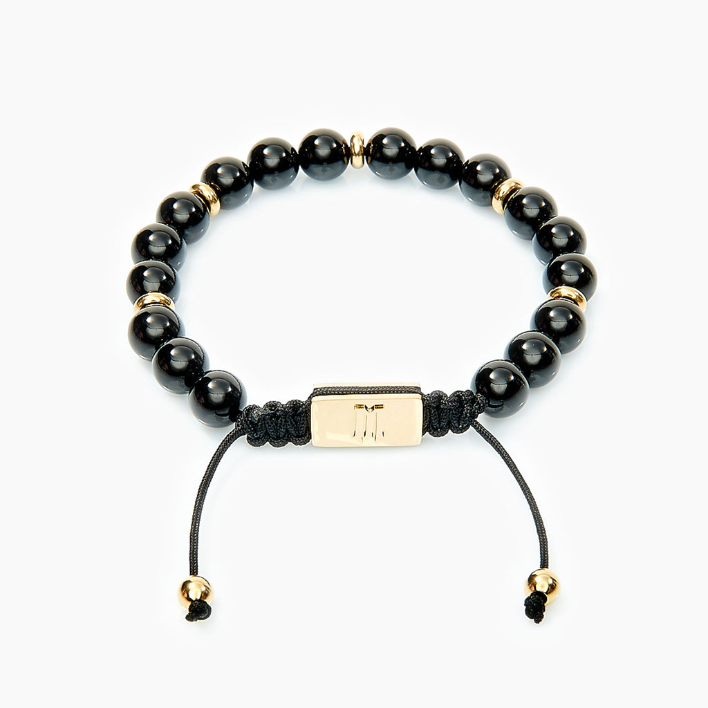Onyx Bracelet Gold