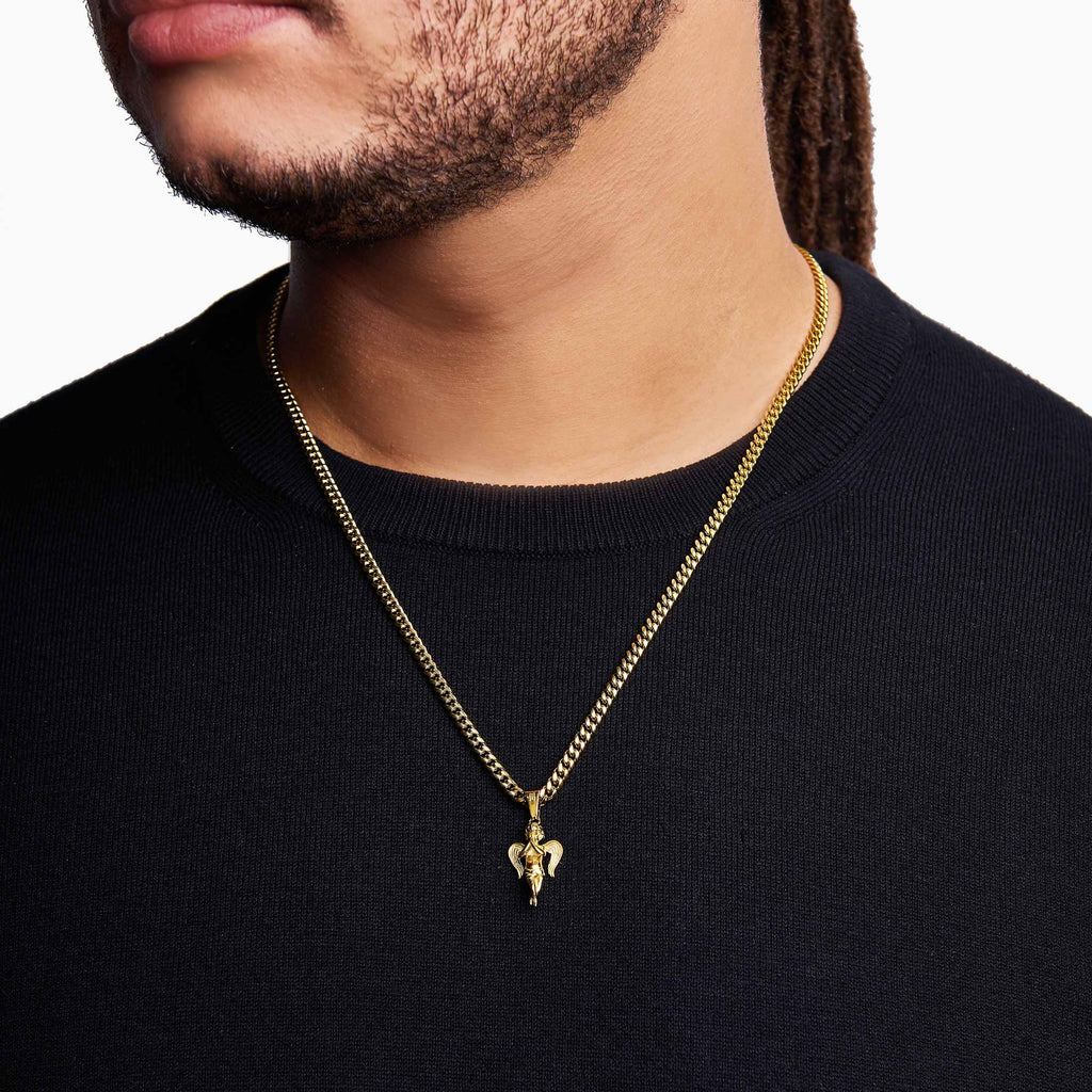 Angel Pendant Gold