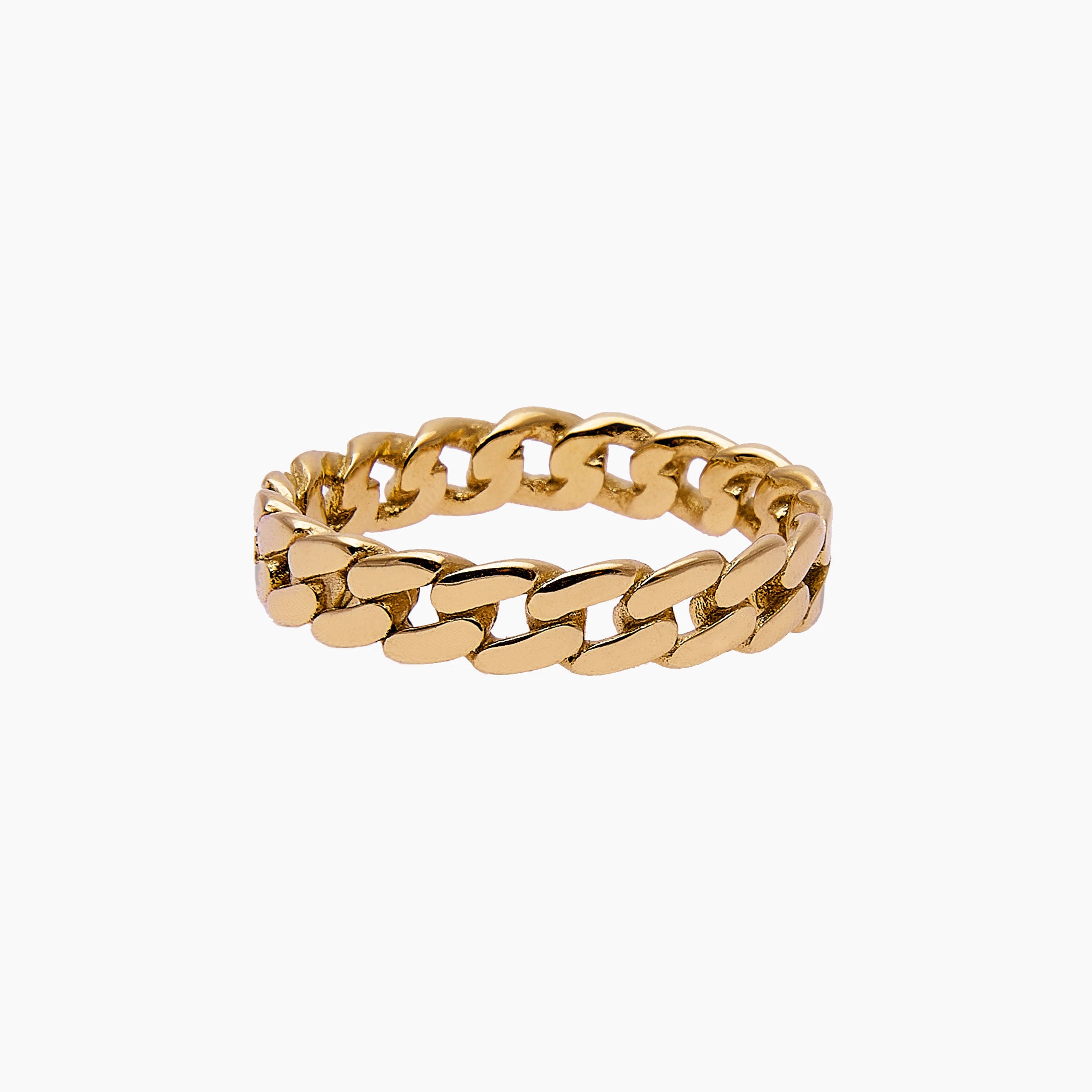 Cuban Ring Gold