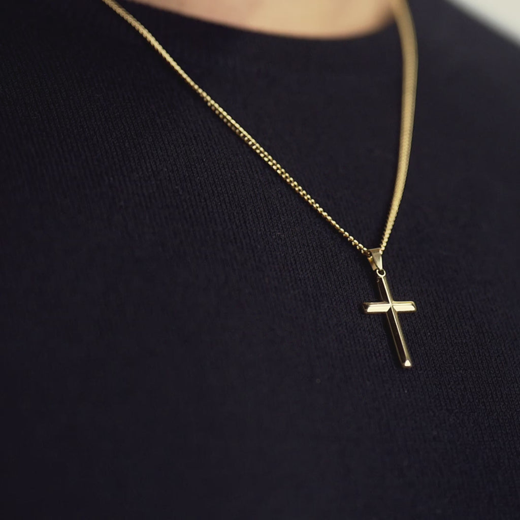 Cross Pendant Gold