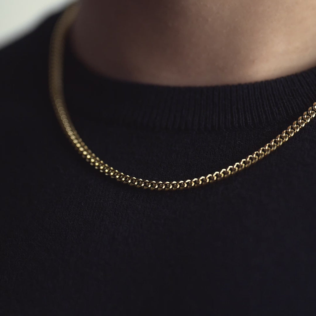 Cuban Chain Gold - 4mm
